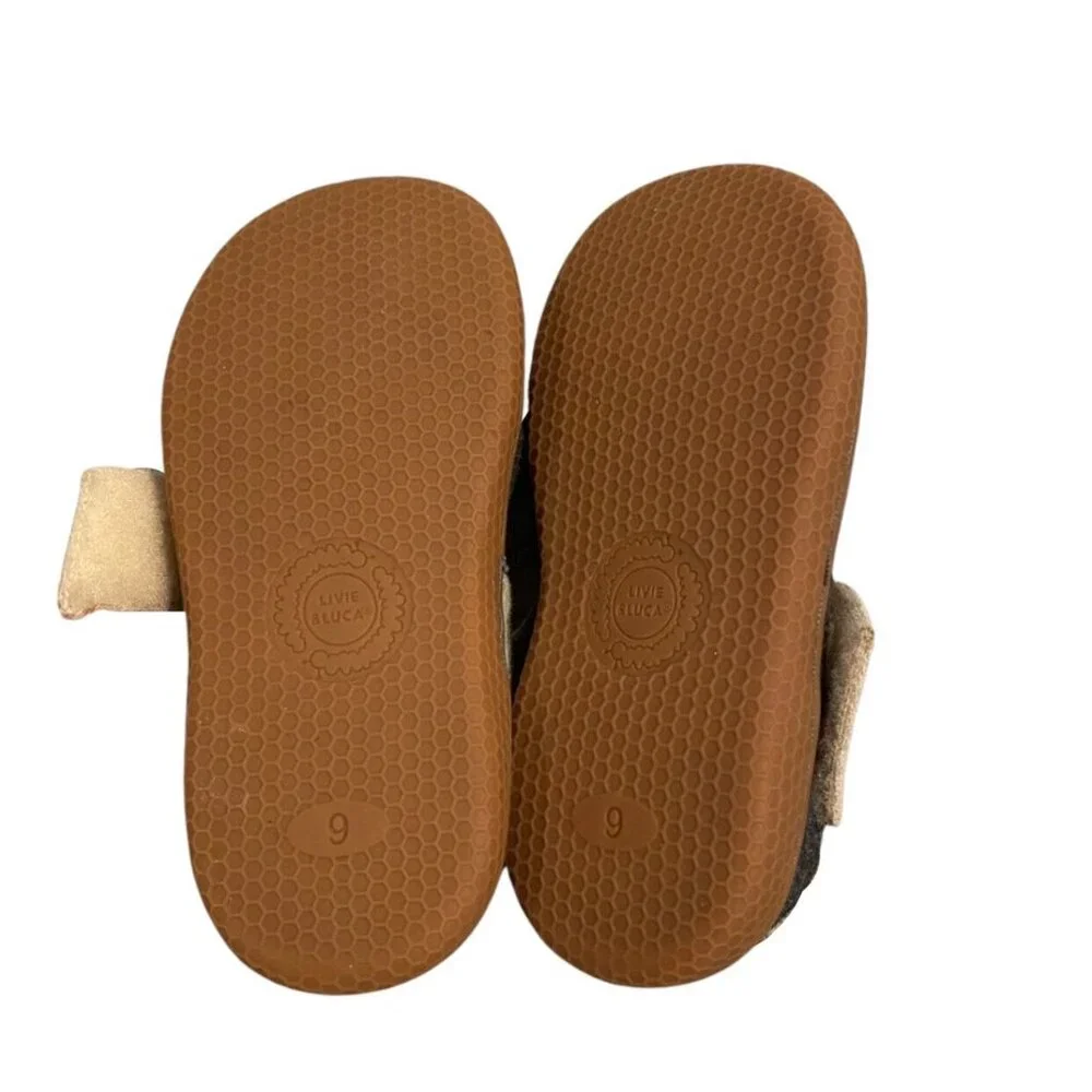 Livie & Luca Sz 9 Grey Carta II Mary Jane Shoes